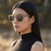 Occhiali da Sole Rettangolari da Donna in Acetato - FE-A126 | Foureyes Collection