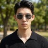 Occhiali da Sole Rettangolari da Uomo in Acetato - FE-A127 | Foureyes Collection
