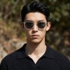 Occhiali da Sole Tondi da Uomo in Acetato - FE-A128 | Foureyes Collection