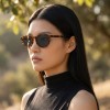 Occhiali da Sole Tondi da Donna in Acetato - FE-A128 | Foureyes Collectio