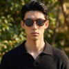 Occhiali da Sole Tondi da Uomo in Acetato - FE-A128 | Foureyes Collection