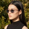 Occhiali da Sole Tondi da Donna in Acetato - FE-A128 | Foureyes Collectio