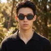 Occhiali da Sole Rettangolari da Uomo in Acetato - FE-A129 | Foureyes Collection