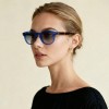 Occhiali da Sole Tondi da Donna in Acetato - FE-A130 | Foureyes Collection