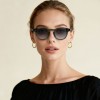 Occhiali da Sole Tondi da Donna in Acetato - FE-A130 | Foureyes Collection