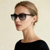Occhiali da Sole Rettangolari da Donna in Acetato - FE-A131 | Foureyes Collection