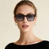 Occhiali da Sole Rettangolari da Donna in Acetato - FE-A131 | Foureyes Collection
