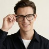 Occhiali Rettangolari da Uomo in Acetato - FE-A131 | Foureyes Collection