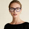 Occhiali Rettangolari da Donna in Acetato - FE-A132 | Foureyes Collection