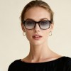 Occhiali da Sole Rettangolari da Donna in Acetato - FE-A132 | Foureyes Collection
