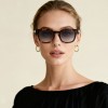 Occhiali da Sole Rettangolari da Donna in Acetato - FE-A133 | Foureyes Collection