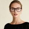 Occhiali Rettangolari da Donna in Acetato - FE-A135-1 | Foureyes Collection