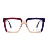 Occhiali Quadrati Oversize da Donna in Acetato - FE-A143 | Foureyes Collection