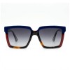 Occhiali da Sole Quadrati Oversize da Uomo in Acetato - FE-A143 | Foureyes Collection