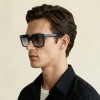 Occhiali da Sole Quadrati Oversize da Uomo in Acetato - FE-A143 | Foureyes Collection
