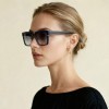 Occhiali da Sole Quadrati Oversize da Donna in Acetato - FE-A143 | Foureyes Collection