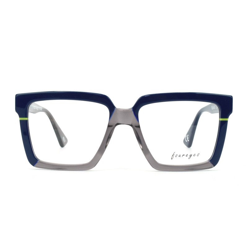 Occhiali Quadrati Oversize da Donna in Acetato - FE-A143 | Foureyes Collection