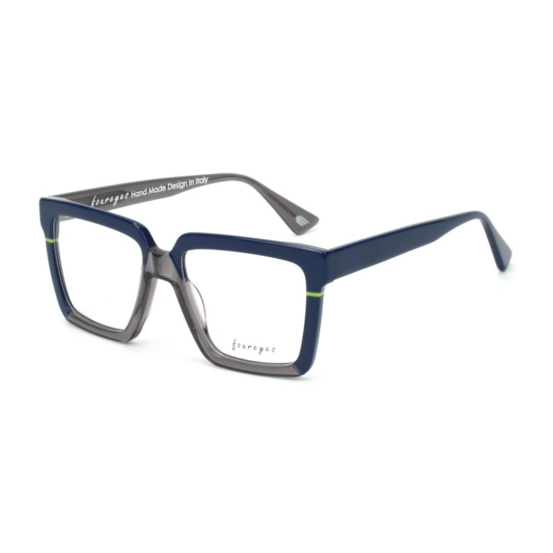 Occhiali Quadrati Oversize da Donna in Acetato - FE-A143 | Foureyes Collection