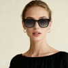 Occhiali da Sole Rettangolari da Donna in Acetato - FE-A144 | Foureyes Collection