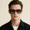 Occhiali da Sole Rettangolari da Uomo in Acetato - FE-A144 | Foureyes Collection