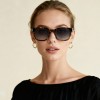Occhiali da Sole Rettangolari da Donna in Acetato - FE-A144 | Foureyes Collection