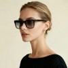 Occhiali da Sole Rettangolari da Donna in Acetato - FE-A144 | Foureyes Collection