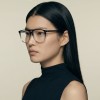 Occhiali da Vista Rettangolari con Clip Tartarugato Sfumato da Donna - FE-CA701 | Foureyes Collection