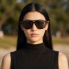 Occhiali da Vista Rettangolari con Clip Tartarugato Sfumato da Donna - FE-CA701 | Foureyes Collection