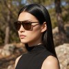Occhiali da Vista Rettangolari con Clip Tartarugato Sfumato da Donna - FE-CA701 | Foureyes Collection