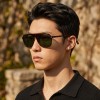 Occhiali da Vista Rettangolari con Clip Neri da Uomo - FE-CA702 | Foureyes Collection