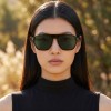 Occhiali da Vista Rettangolari con Clip Tartarugati da Donna - FE-CA702 | Foureyes Collection