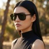 Occhiali da Vista Rettangolari con Clip Tartarugati da Donna - FE-CA702 | Foureyes Collection
