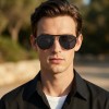 Occhiali da Vista Aviatore con Clip Neri da Uomo - FE-CM501 | Foureyes Collection