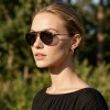 Occhiali da Vista Aviatore con Clip Rossi da Donna - FE-CM501 | Foureyes Collection