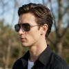 Occhiali da Vista Rettangolari con Clip Neri da Uomo - FE-CM502 | Foureyes Collection