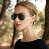 Occhiali da Vista Rettangolari con Clip Oro da Donna - FE-CM502 | Foureyes Collection