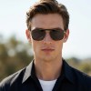 Occhiali da Vista Rettangolari con Clip Neri da Uomo - FE-CM502 | Foureyes Collection