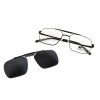 Occhiali da Vista Rettangolari con Clip Oro da Donna - FE-CM502 | Foureyes Collection
