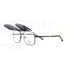 Occhiali da Vista Rettangolari con Clip Oro da Donna - FE-CM502 | Foureyes Collection