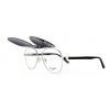Occhiali da Vista Aviatore con Clip Oro da Donna - FE-CM503 | Foureyes Collection