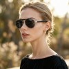 Occhiali da Vista Aviatore con Clip Oro da Donna - FE-CM503 | Foureyes Collection