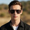 Occhiali da Vista Aviatore con Clip Neri da Uomo - FE-CM503 | Foureyes Collection