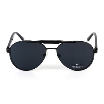 Occhiali da Vista Aviatore con Clip Neri da Uomo - FE-CM503 | Foureyes Collection