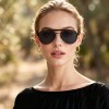 Occhiali da Vista Aviatore con Clip Oro da Donna - FE-CM503 | Foureyes Collection