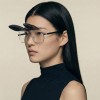 Occhiali da Vista Aviatore con Clip Oro da Donna - FE-CM504 | Foureyes Collection
