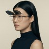 Occhiali da Vista Aviatore con Clip Oro da Donna - FE-CM504 | Foureyes Collection