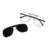 Occhiali da Vista Aviatore con Clip Oro da Donna - FE-CM504 | Foureyes Collection