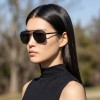 Occhiali da Vista Aviatore con Clip Oro da Donna - FE-CM504 | Foureyes Collection
