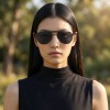 Occhiali da Vista Aviatore con Clip Oro da Donna - FE-CM504 | Foureyes Collection