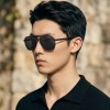 Occhiali da Vista Aviatore con Clip Neri da Uomo - FE-CM504 | Foureyes Collection